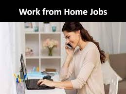 work from home jobs